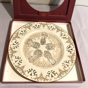 LENOX MESSENGERS OF HARMONY Millennium 2000 Pierced Collectors Plate NEW